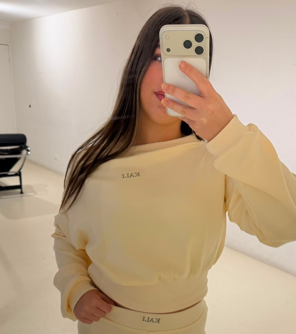 Like A Cloud Off The Shoulder Jumper - Cream