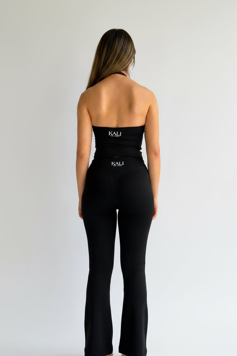 Midnight Black Flare Leggings