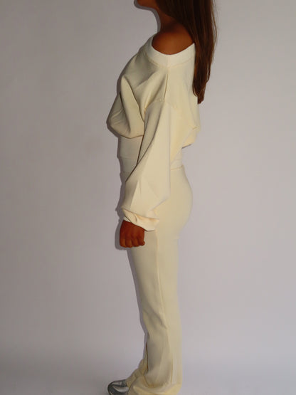 Like A Cloud Lounge Pants - Cream