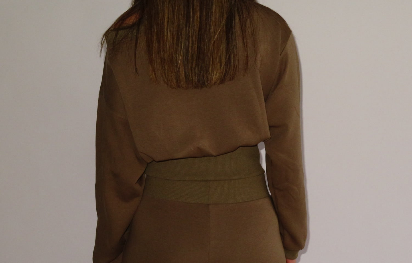 Like A Cloud Off The Shoulder Jumper - Khaki