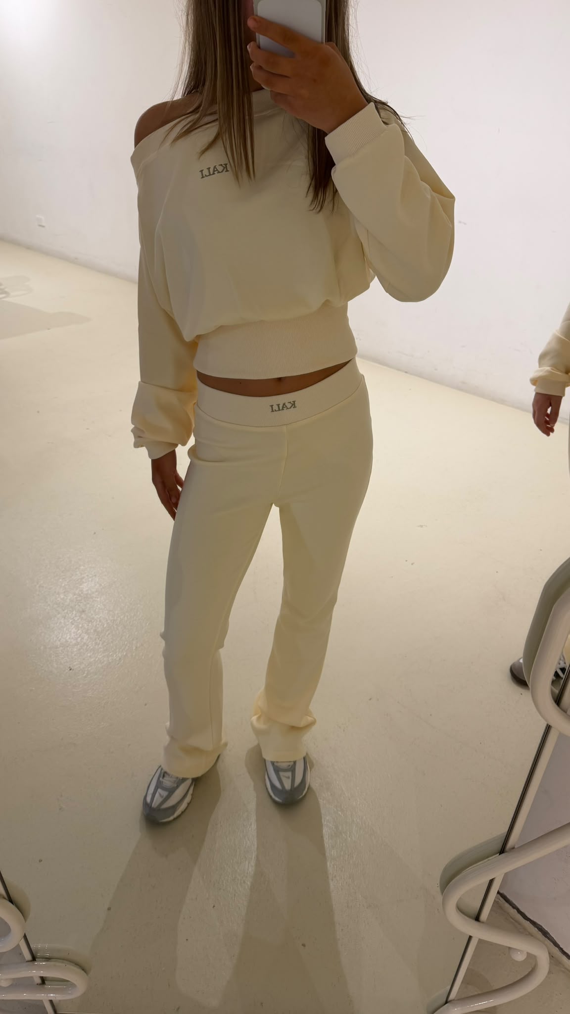 Like A Cloud Off The Shoulder Jumper - Cream